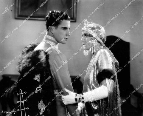 crp-16629 1928 Dorothy Cumming, Ramon Novarro silent film Forbidden Hours aka His Night crp-16629