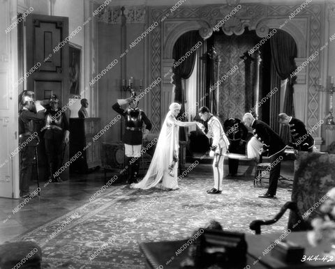 crp-16670 1928 Dorothy Cumming, Ramon Novarro silent film Forbidden Hours aka His Night crp-16670