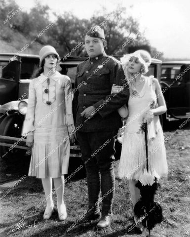 crp-16744 1927 Marceline Day, Louise Lorraine, Lincoln Stedman silent film Rookies crp-16744