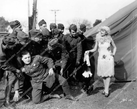 crp-16805 1927 Karl Dane, George K Arthur, Lincoln Stedman, Gene Stone, Louise Lorraine silent film Rookies crp-16805
