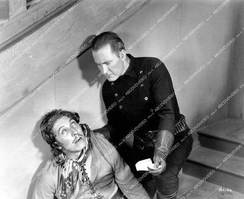crp-17027 1928 Tim McCoy, Roy D'Arcy silent film Beyond the Sierras crp-17027