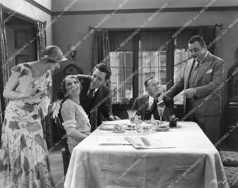 crp-17144 1931 Una Merkel, Ruth Warren, El Brendel, William Collier Sr, Bert Roach film 6 Cylinder Love crp-17144
