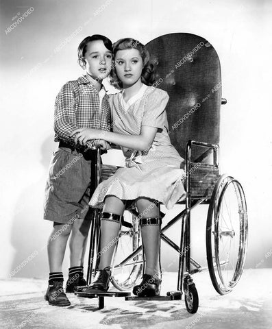 crp-17162 1940 child stars Billy Lee, Edith Fellows film Nobody's Children crp-17162