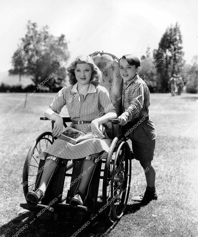 crp-17164 1940 child stars Billy Lee, Edith Fellows film Nobody's Children crp-17164
