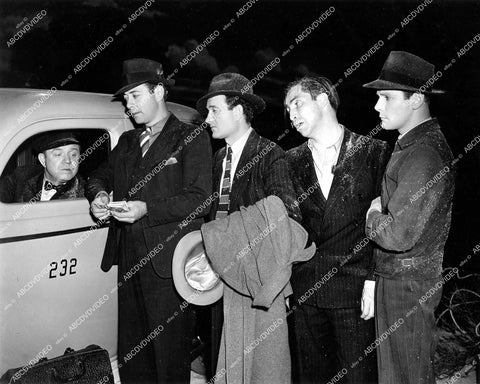 crp-17240 1938 Bernard Nedell, Matt McHugh, Milburn Stone, Horace McMann, George Lynn Crime Does Not Pay short subject film Come Across crp-17240