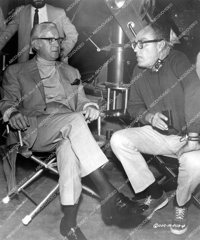 crp-17254 1969 director John Sturges w producer Mike Frankovich film Marooned crp-17254