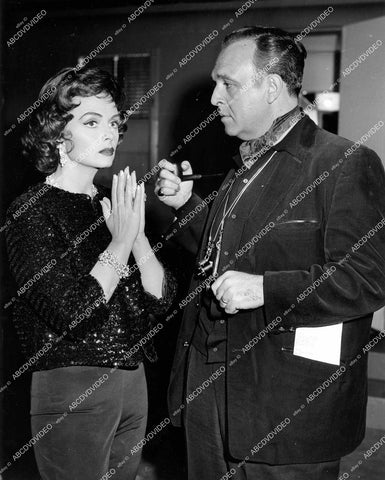 crp-17299 circa 1958 director George Sidney, Gloria Talbott maybe unknown film crp-17299