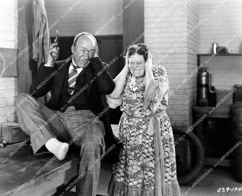 crp-17396 1928 J Farrell MacDonald, Marie Dressler silent film Bringing Up Father crp-17396