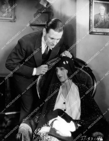 crp-17788 1929 Lia Tora, Kenneth Thomson silent film The Veiled Woman crp-17788