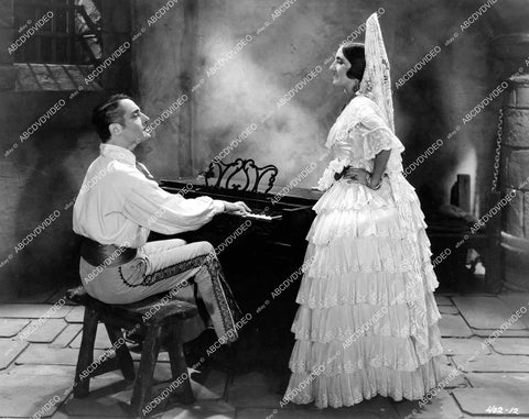 crp-17852 1930 Paul Ellis, Rosita Duval, J Barney Sherry, Faustina Lucero short subject film In Old Madrid crp-17852