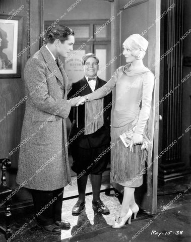 crp-17897 1927 John Holland, Nancy Nash or Marjorie Beebe, Coy Watson silent film Rich But Honest crp-17897