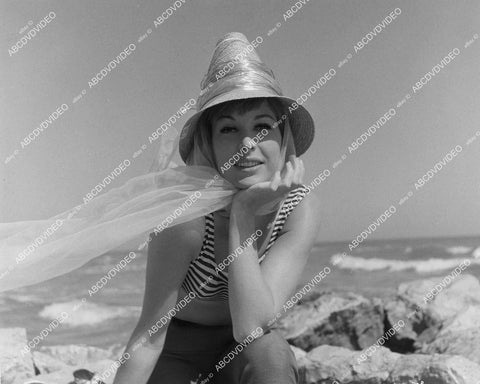 crp-01793 1963 Liliane Brousse out at the beach Hammer film Maniac crp-01793