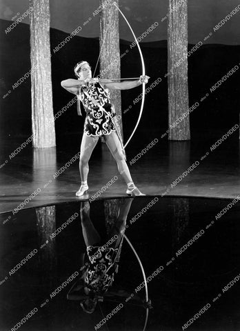 crp-18067 1923 Antonio Moreno in short skirt w bow and arrow silent film Look Your Best gay int crp-18067