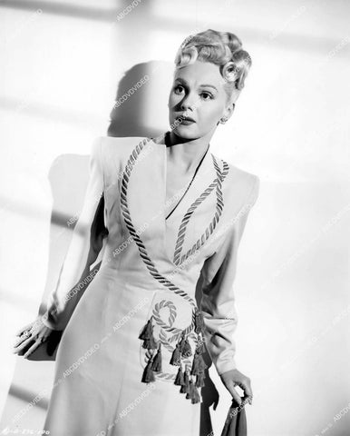 crp-18087 1947 beautiful Adele Jergens portrait film The Corpse Came C.O.D. crp-18087