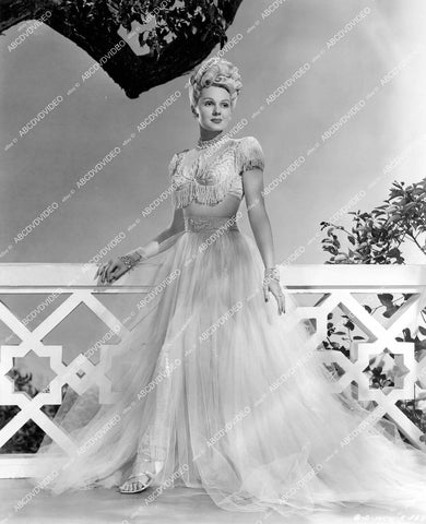 crp-18105 1945 beautiful Adele Jergens portrait film A Thousand and One Nights crp-18105