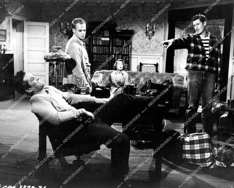 crp-18171 1957 Betty Garrett, John Drew Barrymore Jr, Gerald Sarracini, Corey Allen film The Shadow on the Window crp-18171