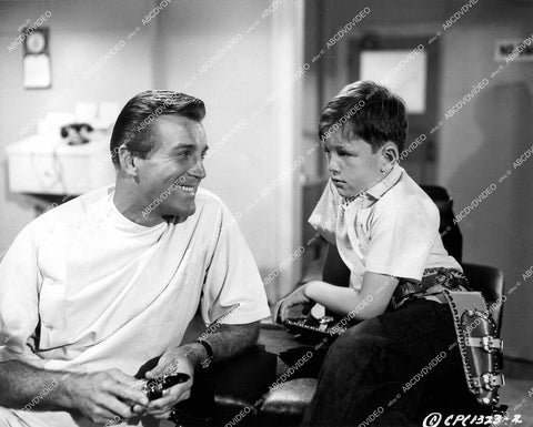 crp-18179 1957 Mike Garrett, Jerry Mathers film The Shadow on the Window crp-18179