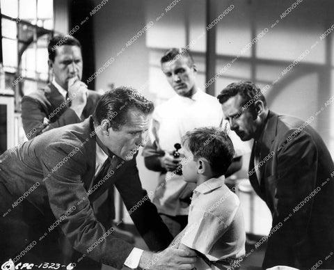 crp-18180 1957 Philip Carey, Jerry Mathers film The Shadow on the Window crp-18180