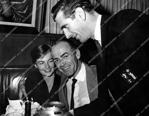 crp-18247 circa 1960 Mark Stevens out to dinner w wife Annelle Hayes maybe crp-18247