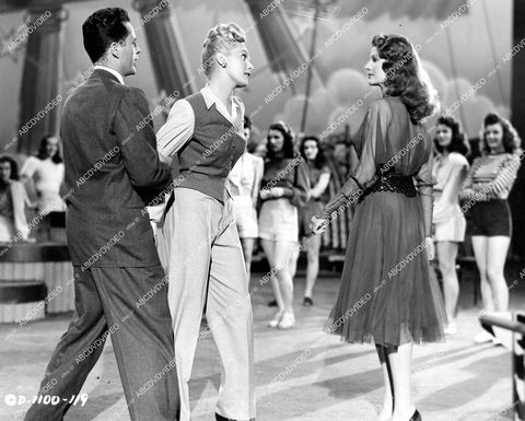 crp-18307 1947 Rita Hayworth, Larry Parks, Adele Jergens film Down to Earth crp-18307