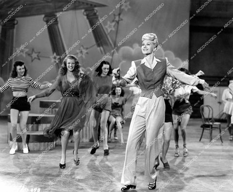 crp-18308 1947 Rita Hayworth, Adele Jergens film Down to Earth crp-18308