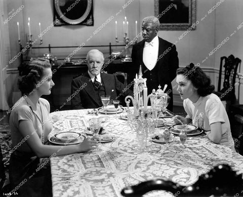 crp-18340 1940 Lynne Carver, Lewis Stone, Maureen O'Sullivan, Clarence Muse film Sporting Blood crp-18340