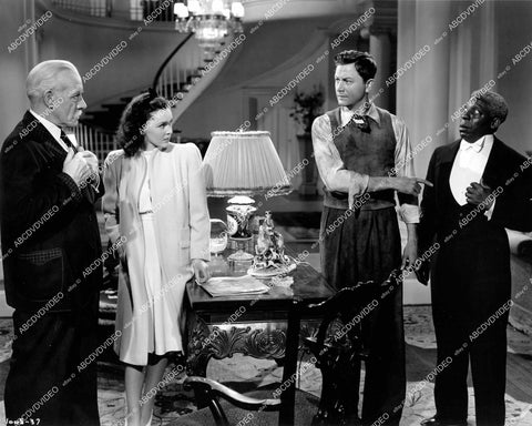 crp-18352 1940 Lewis Stone, Maureen O'Sullivan, Robert Young, Clarence Muse film Sporting Blood crp-18352