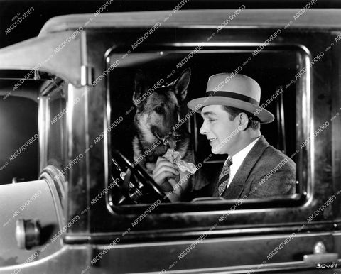 crp-18679 1927 Charles Delaney, Napoleon the dog silent film The Thirteenth 13th Hour crp-18679