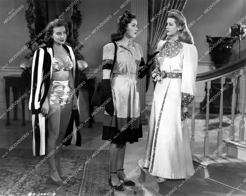 crp-18986 1944 Evelyn Keyes, Jinx Falkenburg, Anita Louise film Nine Girls crp-18986