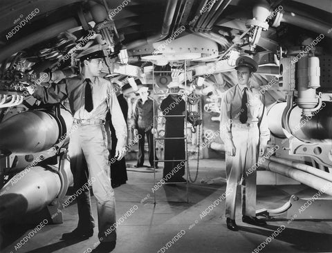 crp-01985 1942 Forrest Tucker, Tommy Garland film Submarine Raider crp-01985