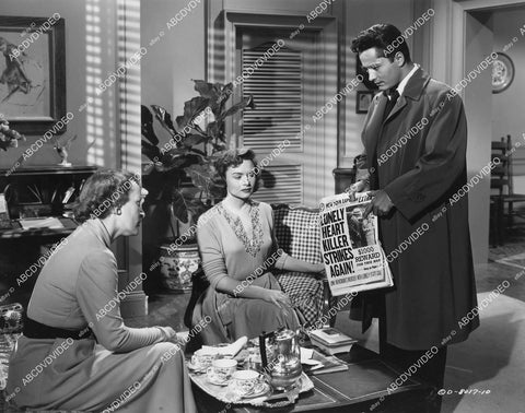 crp-02117 1951 John Derek, Donna Reed film Scandal Sheet crp-02117