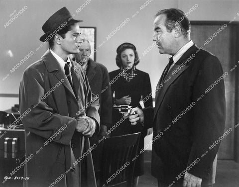 crp-02121 1951 John Derek, Griff Barnett, Broderick Crawford, Donna Reed film Scandal Sheet crp-02121