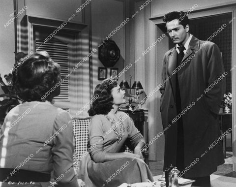 crp-02155 1951 John Derek, Donna Reed film Scandal Sheet crp-02155