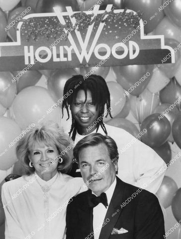 crp-02227 1987 Angie Dickinson, Whoopi Goldberg, Robert Wagner TV special Happy Birthday Hollywood crp-02227