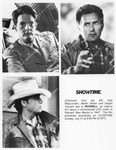 crp-02277 1994 Kyle MacLachlan, Martin Sheen, Dwight Yoakam TVM Roswell crp-02277