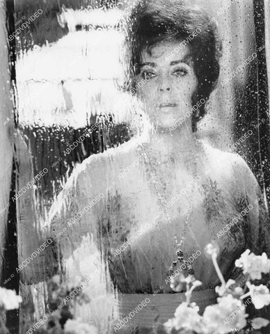 crp-02391 1973 Elizabeth Taylor at the rain drenched window film Night Watch crp-02391