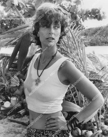 crp-02493 1991 Rachel Ward in form fitting wife beater TVM And the Sea Will Tell crp-02493