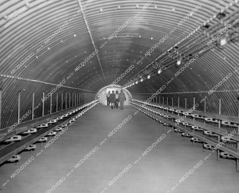 crp-02583 1961 tunnel leading to NIKE Zeus ZAR transmitting antena Kwajalein Hawaii crp-02583