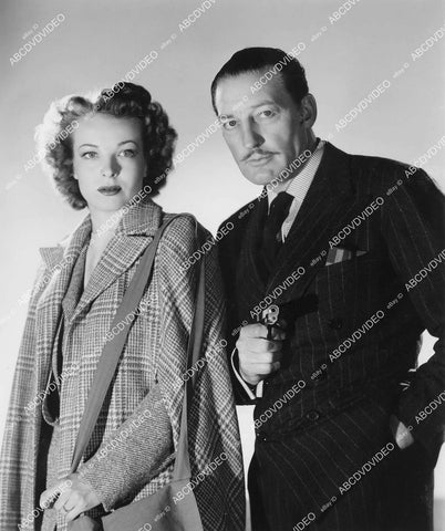 crp-02640 1942 Warren William, Hillary Brooke film Lone Wolf in Counter Espionage crp-02640