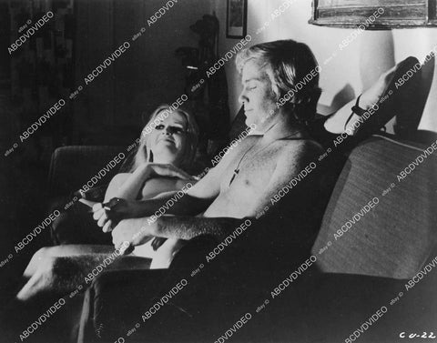 crp-02880 1971 sexy Madeleine Le Roux laying naked on the couch film Cry Uncle crp-02880
