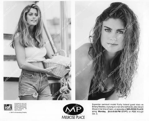 crp-03015 1994 beautiful Kathy Ireland TV Melrose Place crp-03015