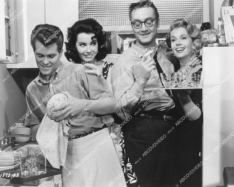 crp-00301 1960 Randy Sparks Cathy Crosby Steve Allen Jayne Meadows film College Confidential crp-00301