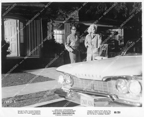 crp-00307 1960 Elisha Cook Jr Mamie Van Doren film College Confidential crp-00307