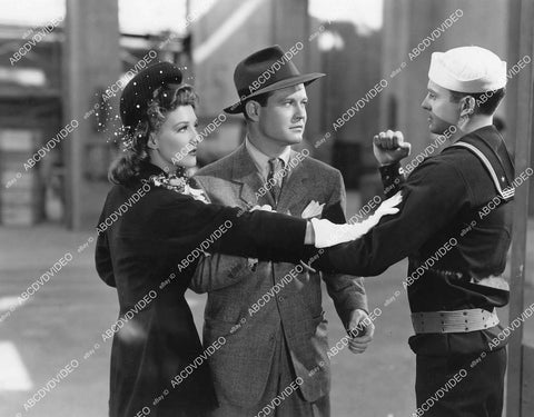 crp-03260 1942 Jean Parker, Tom Brown, Larry Parks film Hello, Annapolis crp-03260