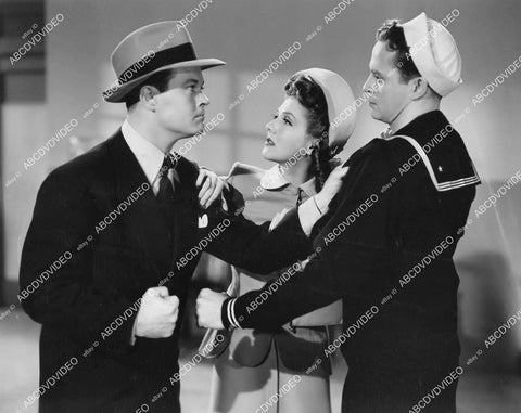 crp-03284 1942 Tom Brown, Jean Parker, Larry Parks film Hello, Annapolis crp-03284
