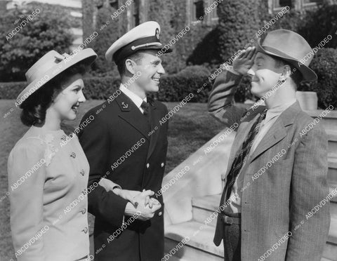 crp-03286 1942 Tom Brown, Jean Parker, Larry Parks film Hello, Annapolis crp-03286