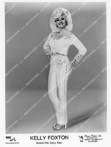 crp-03416 1980 music country western singer sexy Kelly Foxton crp-03416