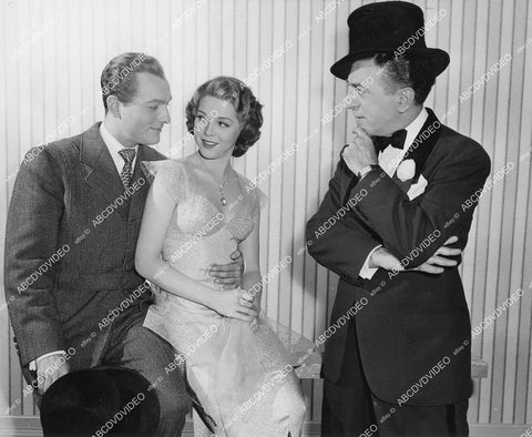 crp-03496 1943 music Michael Duane, Nan Wynn, Ted Lewis on set film Is Everybody Happy crp-03496