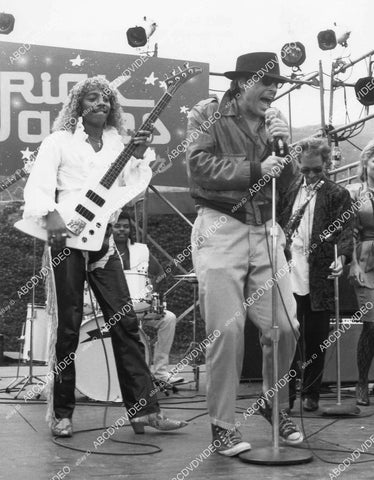 crp-03533 1986 music rock star Rick James A-Team star Dwight Schultz TV Heart of Rock n Roll crp-03533