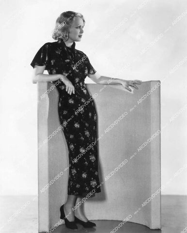 crp-03581 1934 Noel Francis fashion portrait film The Line-Up crp-03581